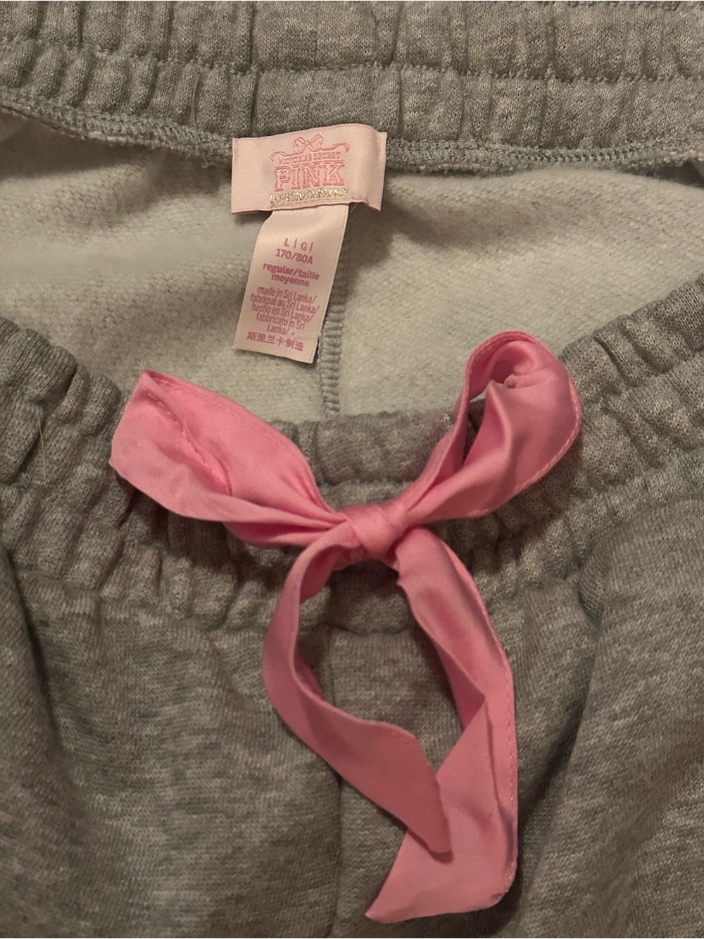 PINK x LoveShackFancy Wide-Leg Sweatpants - Picture 3 of 6